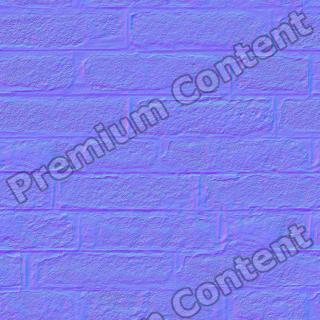 Seamless Textures of Bricks + Normal & Bump Mapping